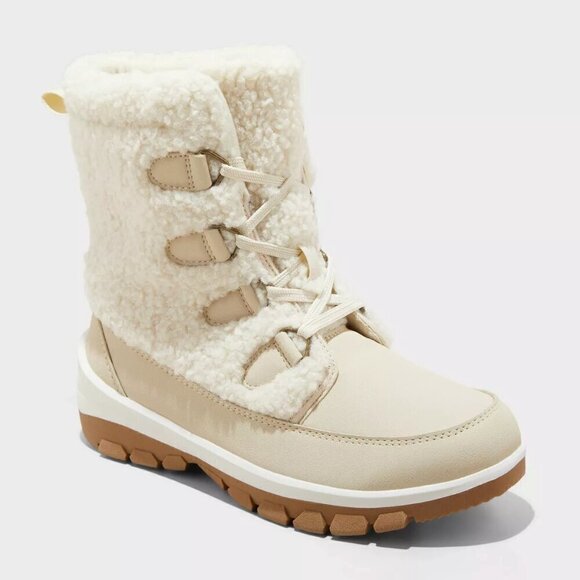 a new day Shoes - Women's Corie Shearling Hiker Winter Boots